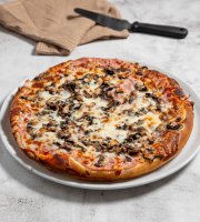 Gombás pizza